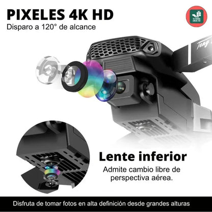 NUEVO DRONE W8 PRO MAX 2025 CON INTELIGENCIA ARTIFICIAL + ESTUCHE DE REGALO.